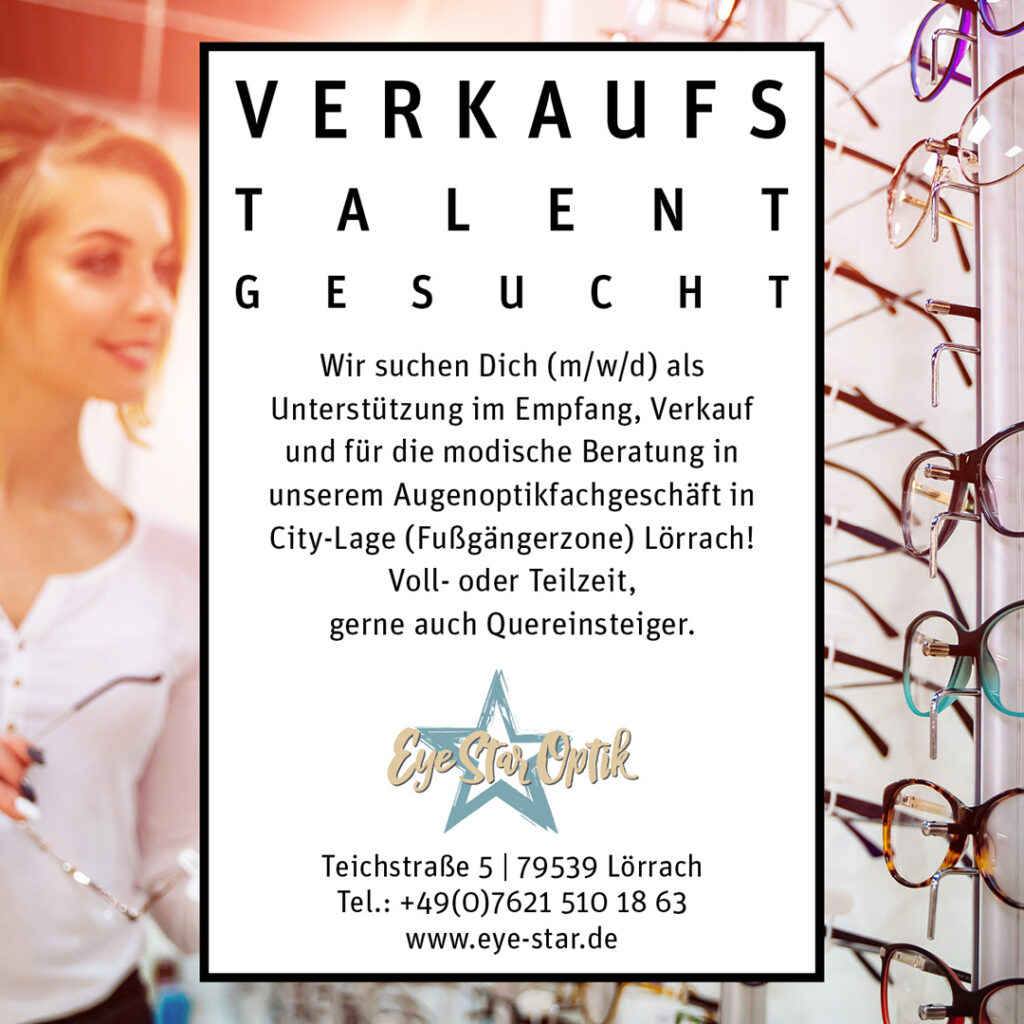 Stelleninserat für Social Media